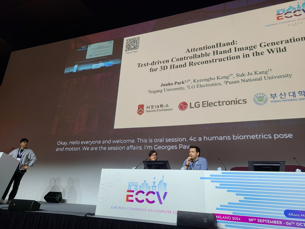 2024년 The 18th European Conference on Computer Vision (ECCV) – 박준호