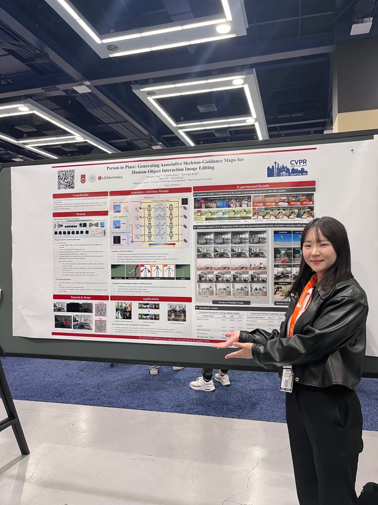 2024년 The IEEE/CVF Conference on Computer Vision and Pattern Recognition (CVPR) – 오하니