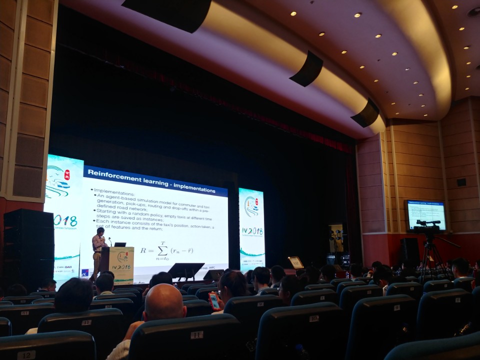 Intelligent Vehicle (IV) Symposium 2018