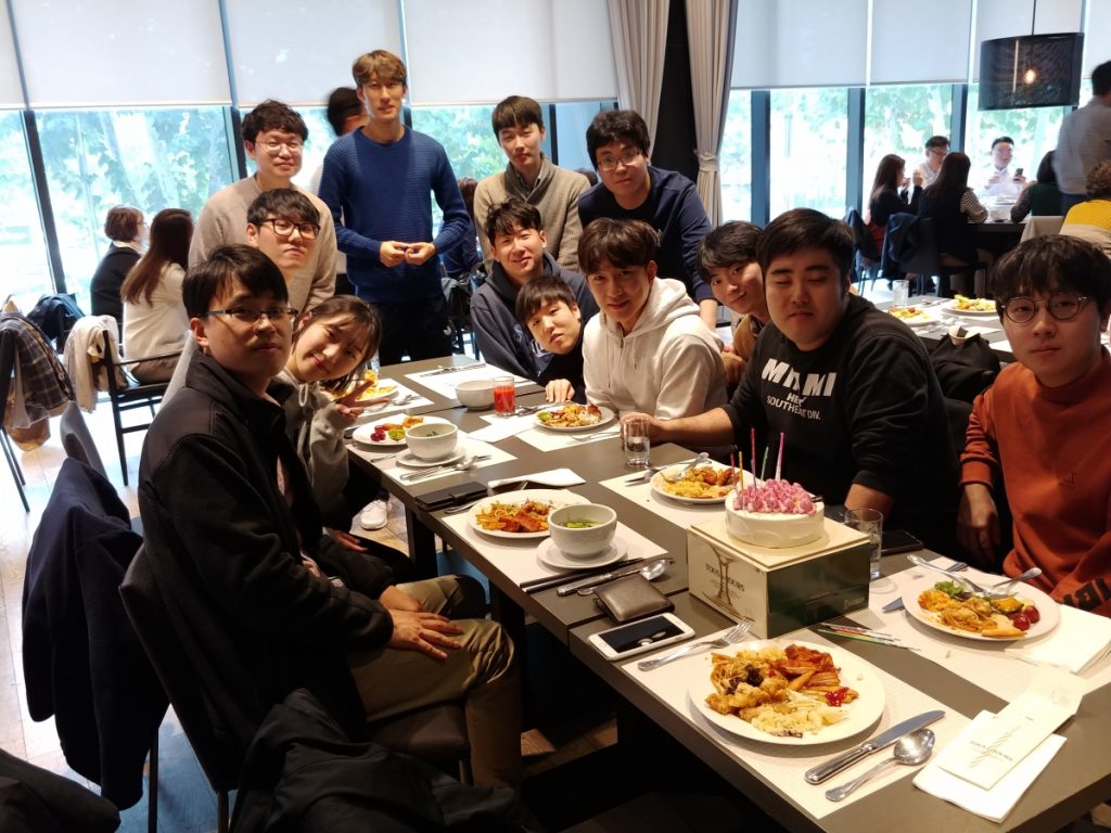 2018 교수님 생신 회식